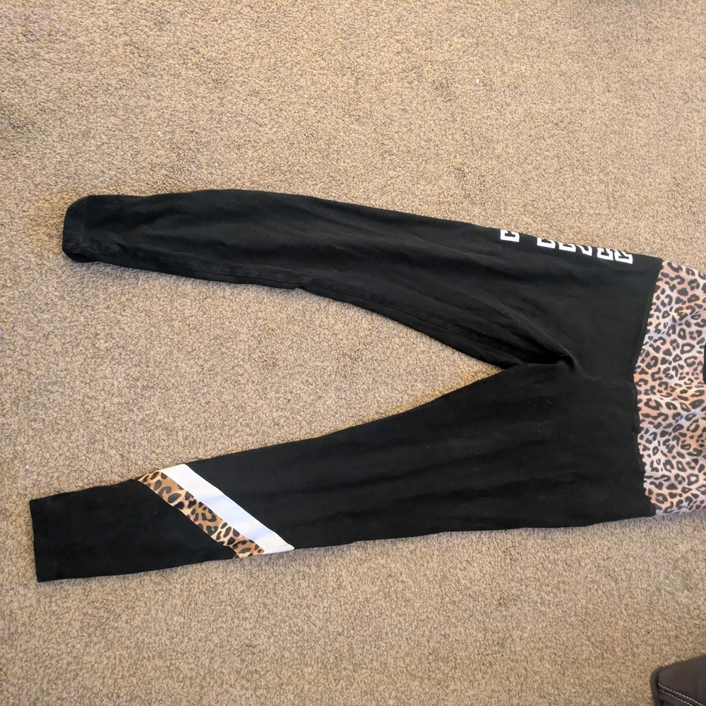 Black and Leopard Print Bottoms